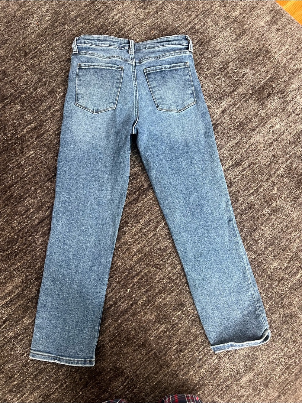 EVEREVE The Ever Straight High Rise Jeans Size 28 Light Wash Straight Leg - Picture 2 of 4
